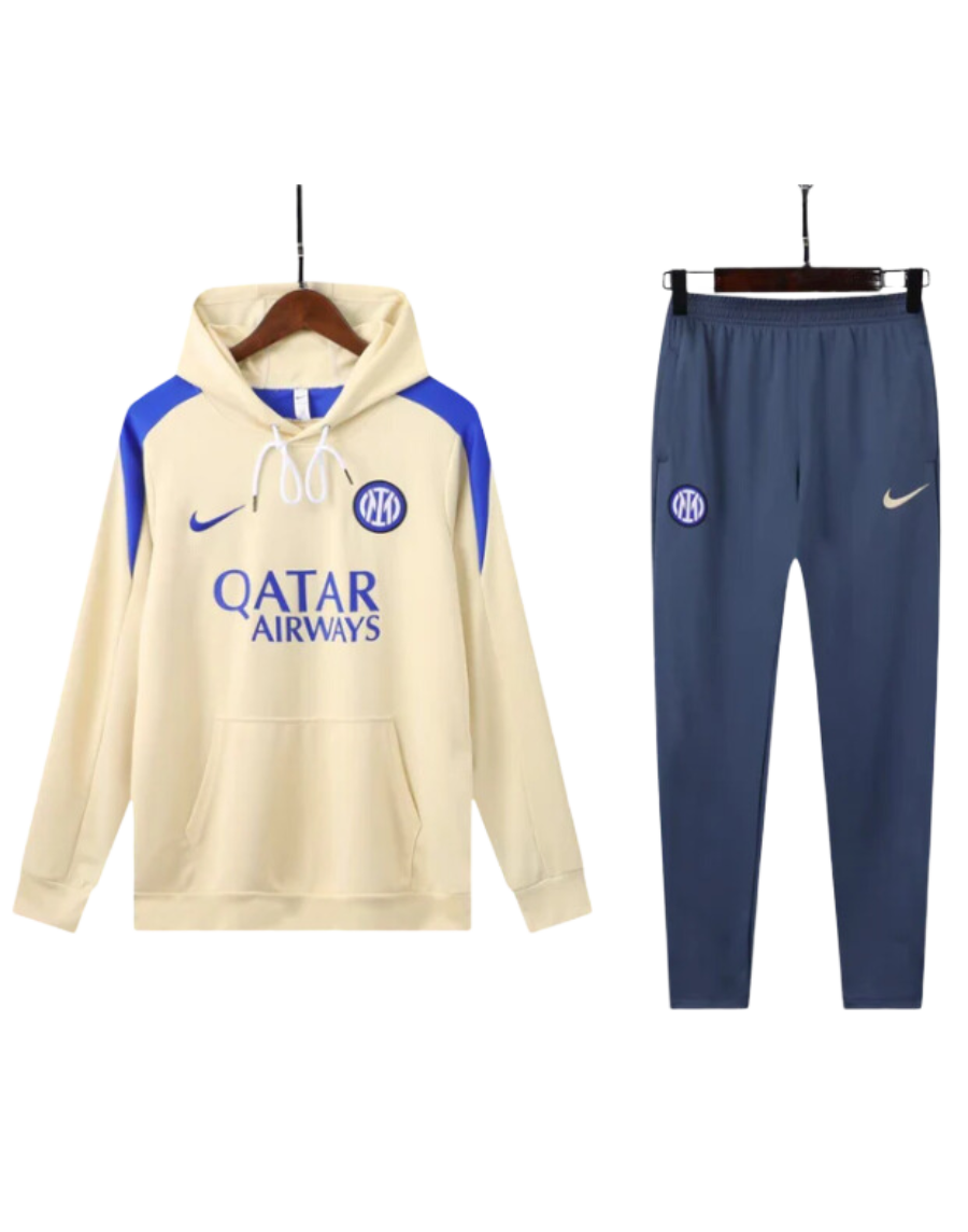 KIT TUTA CON CAPPUCCIO INTER 2024/25