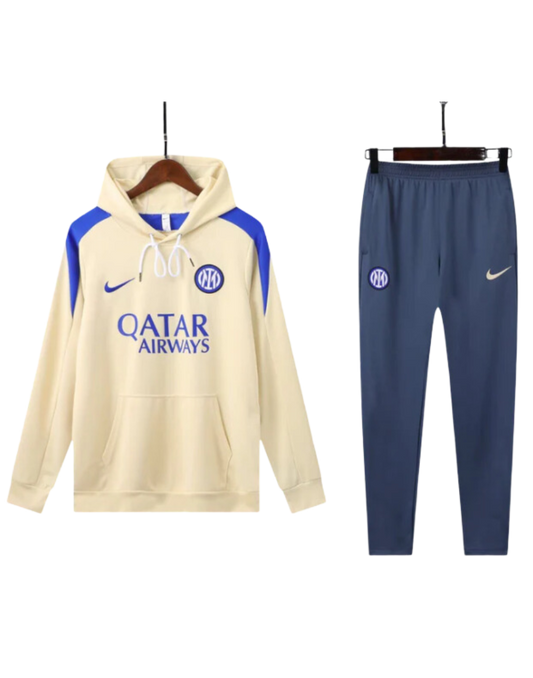 KIT TUTA CON CAPPUCCIO INTER 2024/25