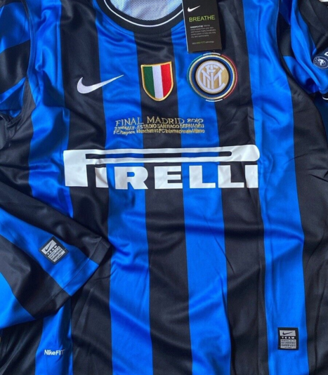 MAGLIA RETRO INTER HOME FINALE MADRID 2009/10