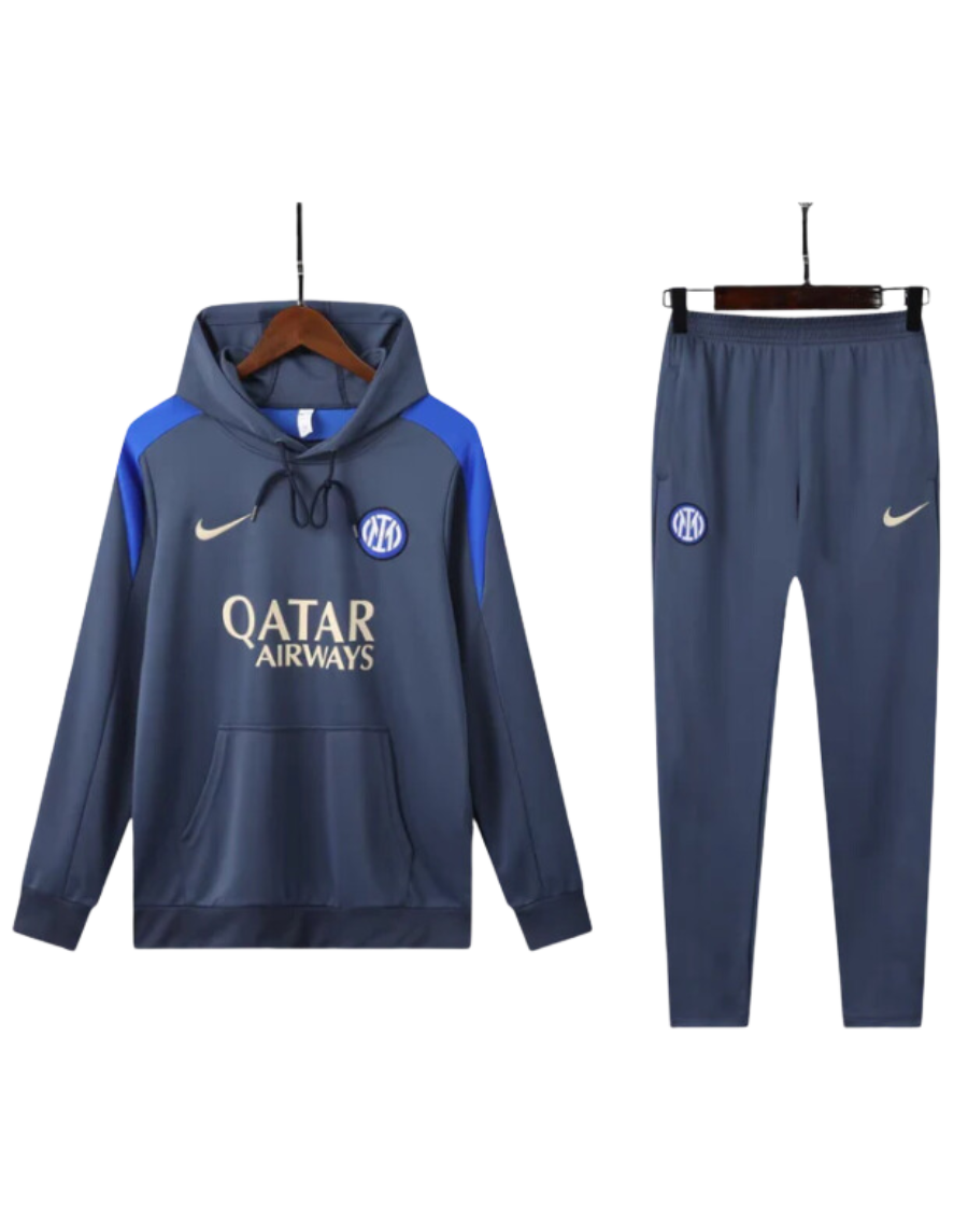 KIT TUTA CON CAPPUCCIO INTER 2024/25