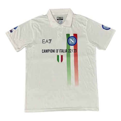 MAGLIA NAPOLI SCUDETTO BIANCA 22/23