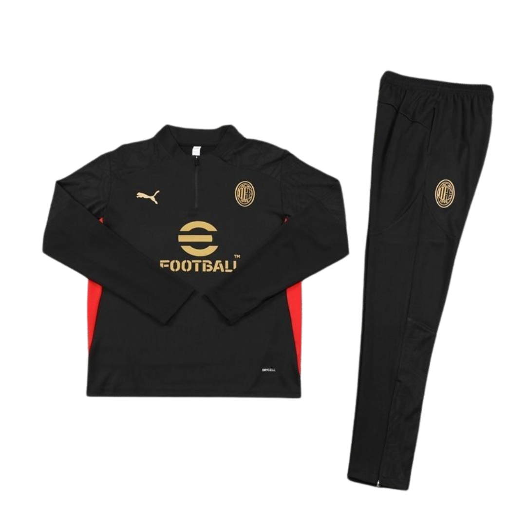 KIT GIACCA A ZIP + TUTA MILAN 2024/25