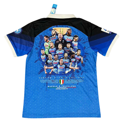 VERSIONE COMMEMORATIVA MAGLIA NAPOLI CAMPIONI D'ITALIA  2022/23