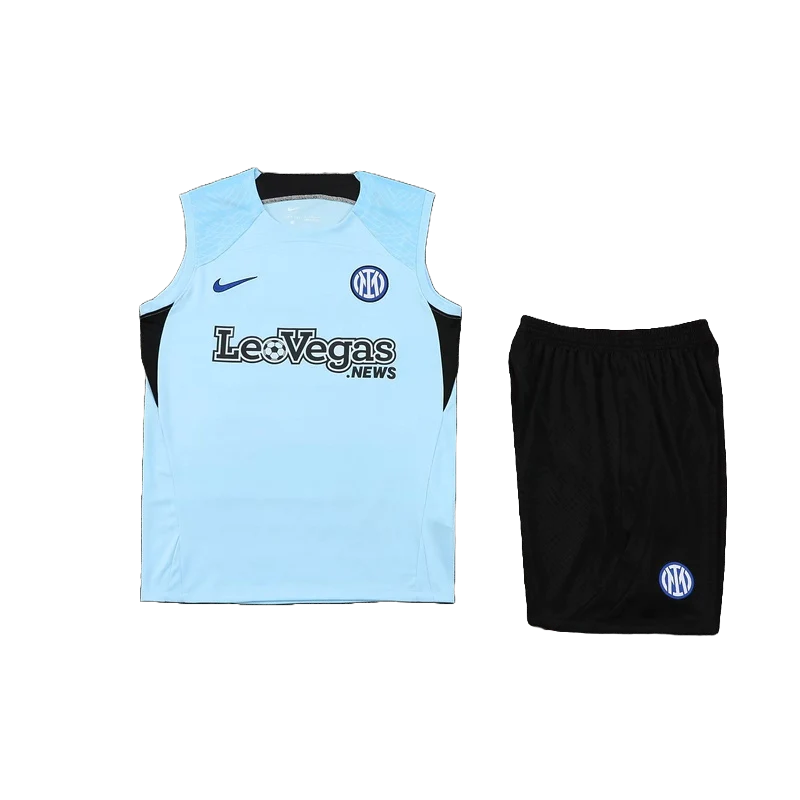 Inter - Canotta + Pantaloncino Azzurro 2023/24