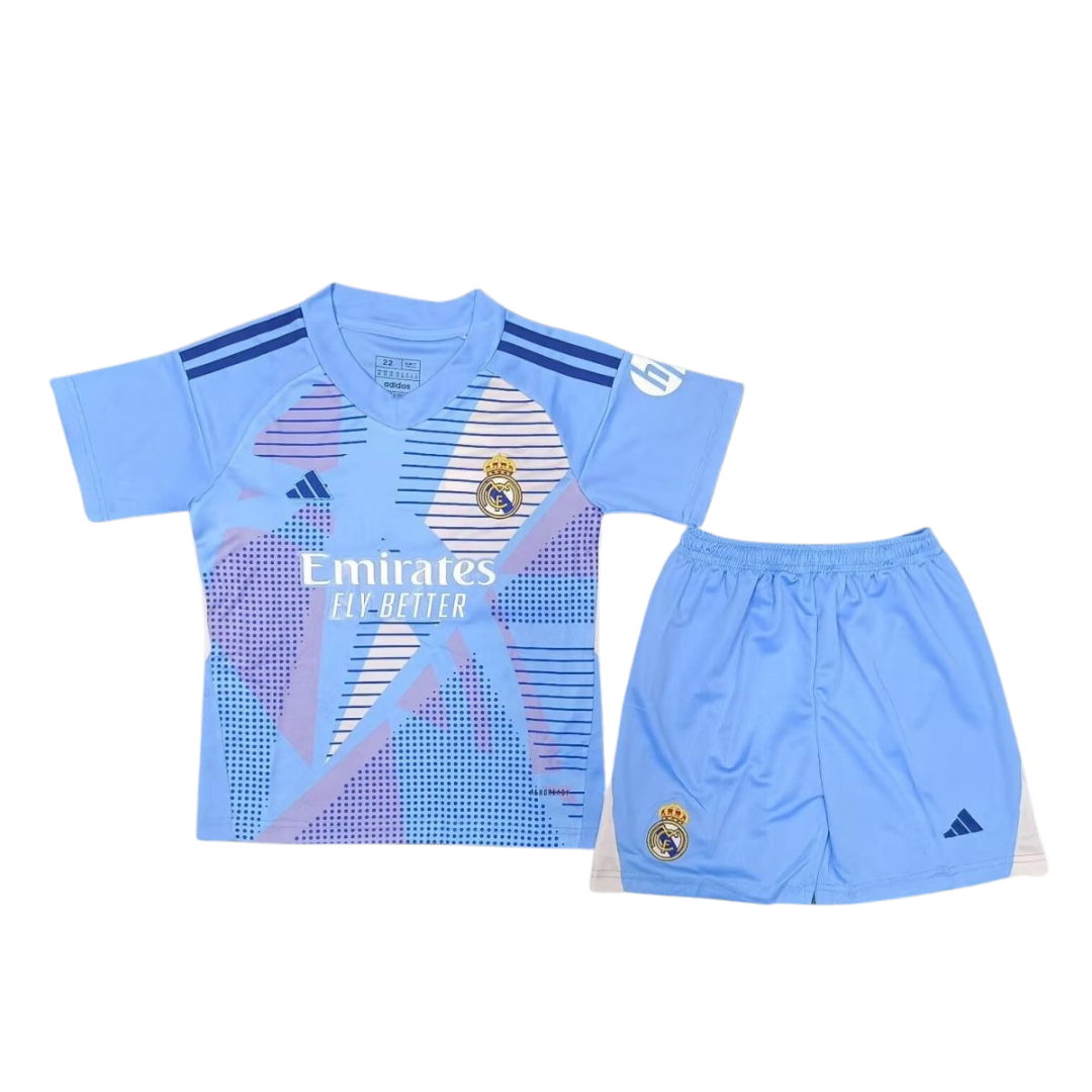 KIT BAMBINO REAL MADRID PORTIERE 2024/25