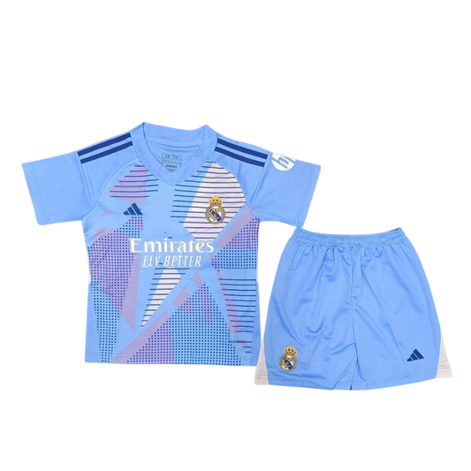 KIT BAMBINO REAL MADRID PORTIERE 2024/25