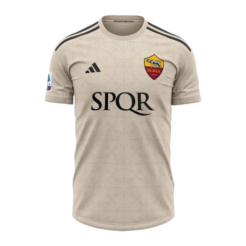 SECONDA MAGLIA ROMA 2023/24 SPONSOR SPQR