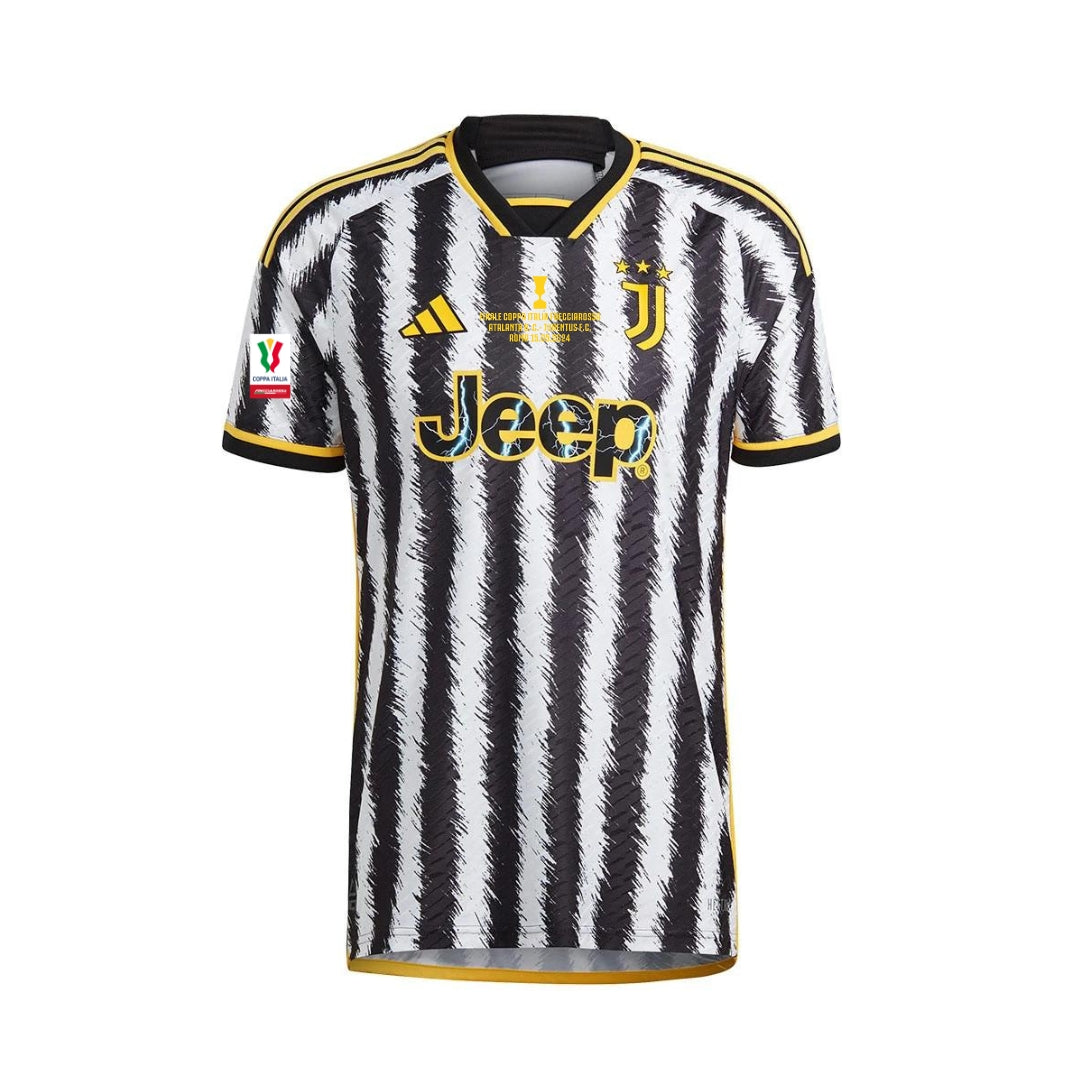 MAGLIA JUVENTUS VITTORIA COPPA ITALIA 2023/24 [ PATCH INCLUSE ]