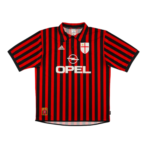 MAGLIA RETRO MILAN HOME 1999/00