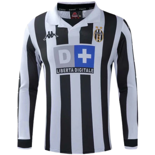 MAGLIA A MANICHE LUNGHE RETRO JUVENTUS HOME 1999/00