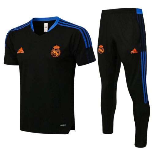 KIT MAGLIA NERA + TUTA REAL MADRID 2021/22