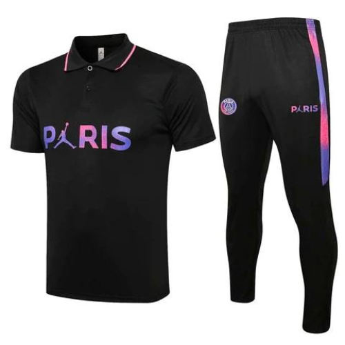 KIT MAGLIA + TUTA NERA PSG X JORDAN 2021/22