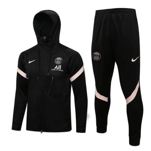 KIT FELPA CON CAPPUCCIO + TUTA PSG X JORDAN 2021/22