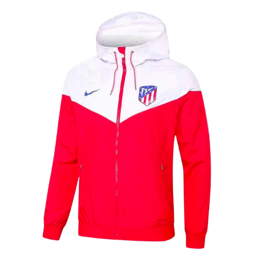 GIACCA A ZIP CON CAPPUCCIO ATLETICO MADRID FUCSIA 2021/22