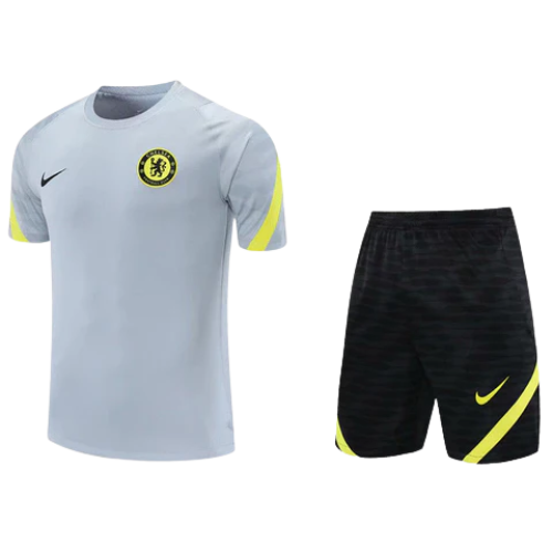 KIT MAGLIA ALLENAMENTO + PANTALONCINI CHELSEA 2021/22