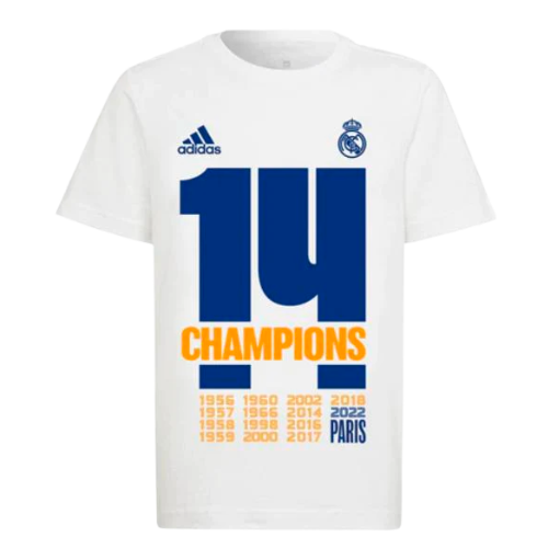 MAGLIA REAL MADRID SPECIAL EDITION 14 VOLTE CAMPIONE CHAMPIONS LEAGUE 2021/22