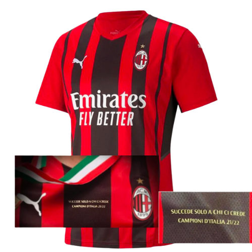 MAGLIA MILAN SPECIAL EDITION CAMPIONE SERIE A TIM 2021/24