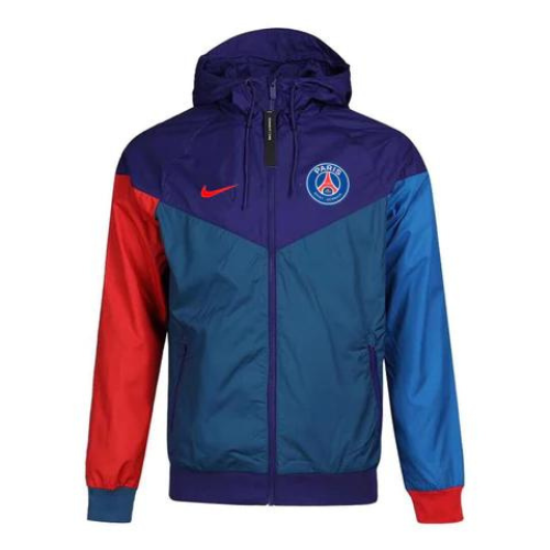 GIACCA A ZIP CON CAPPUCCIO PSG X JORDAN 2021/22