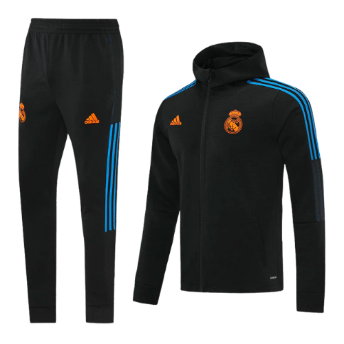 KIT GIACCA CON CAPPUCCIO + TUTA REAL MADRID 2021