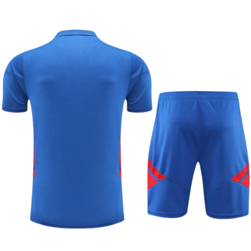 KIT MAGLIA BLU + PANTALONCINI OLYMPIQUE LIONE 2022/23