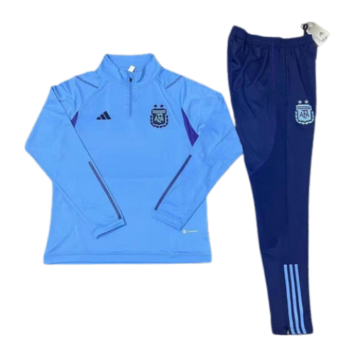 KIT GIACCA A ZIP + TUTA ARGENTINA 2022/23