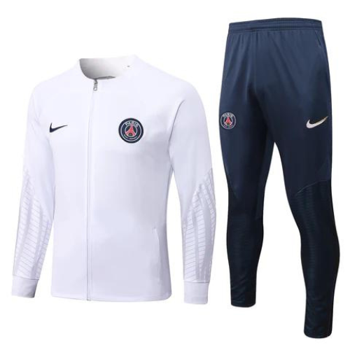 KIT GIACCA BIANCA A ZIP + TUTA PSG X JORDAN 2021/22