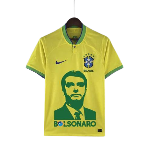 MAGLIA BRASILE HOME SPECIAL EDITION BOLSONARO 2022/23