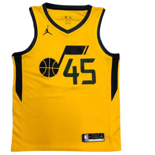 MAGLIA GIALLA NBA UTAH JAZZ 2021/22