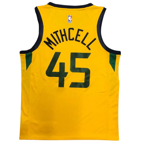 MAGLIA GIALLA NBA UTAH JAZZ 2021/22