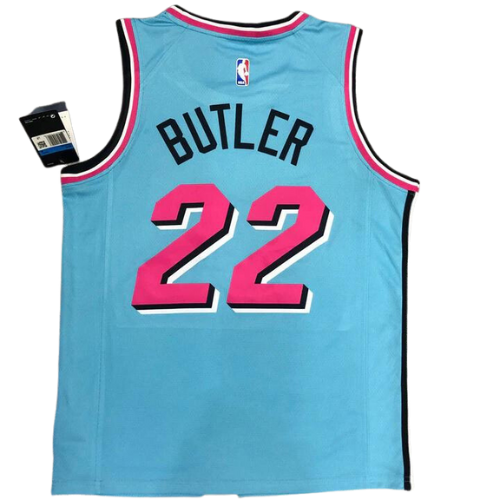 MAGLIA NBA AZZURRA MIAMI HEAT 2021/22