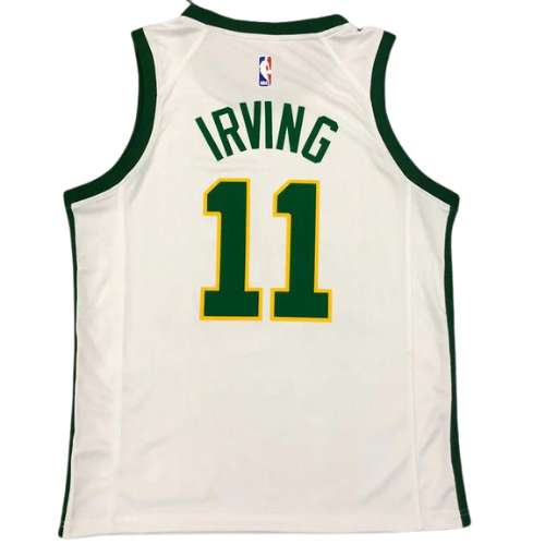 MAGLIA NBA BIANCA-GIALLA-VERDE CELTICS 2021/22