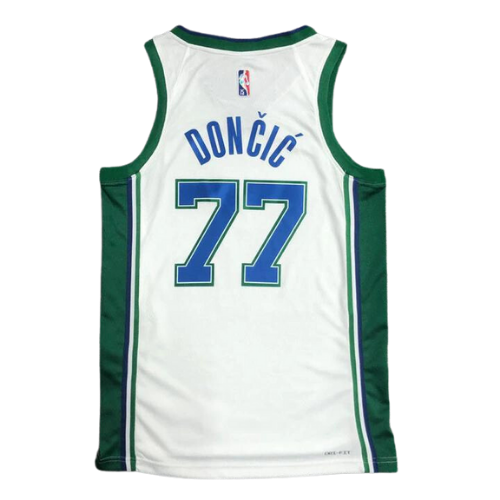 MAGLIA NBA BIANCA-VERDE MAVERICKS DALLAS CITY EDITION 2021/22