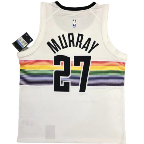 MAGLIA NBA BIANCA SPECIAL EDITION DENVER NUGGETS 2021/22