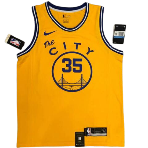 MAGLIA NBA GIALLA CITY 35 WARRIORS 2021/22