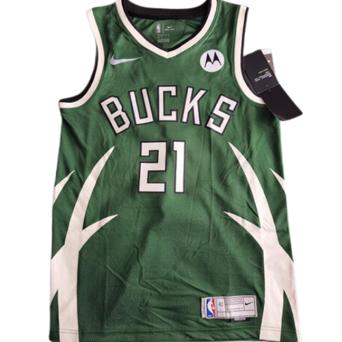 MAGLIA NBA JRUE HOLIDAY MILWAUKEE BUCKS PLAYOFF 2021/22