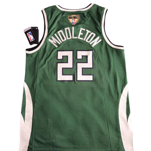 MAGLIA NBA MIDDLETON MILWAUKEE BUCKS PLAYOFF 2021/22