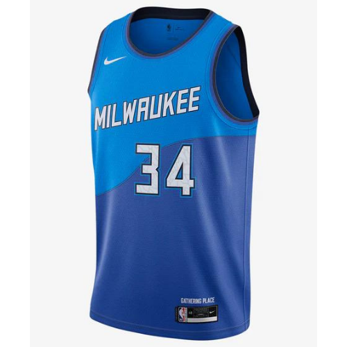 MAGLIA NBA MILWAUKEE BUCKS CITY EDITION 2021/22