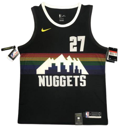 MAGLIA NBA NERA DENVER NUGGETS 2021/22