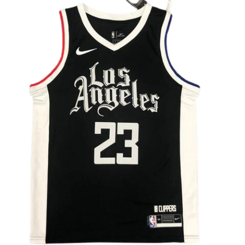 MAGLIA NBA NERA LA CLIPPERS 2021/22