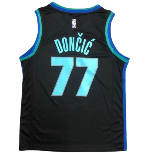 MAGLIA NBA NERA LOGO MAVERICKS DALLAS 2021/22