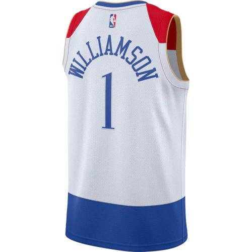 MAGLIA NBA NEW ORLEANS PELICANS CITY EDITION BIANCA 2020/21