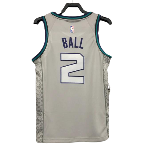 MAGLIA NBA RETRO GRIGIA CHARLOTTE HORNETS 2019/20