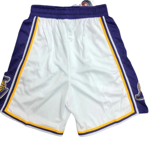 PANTALONCINI NBA BIANCHI-VIOLA LAKERS 2021/22