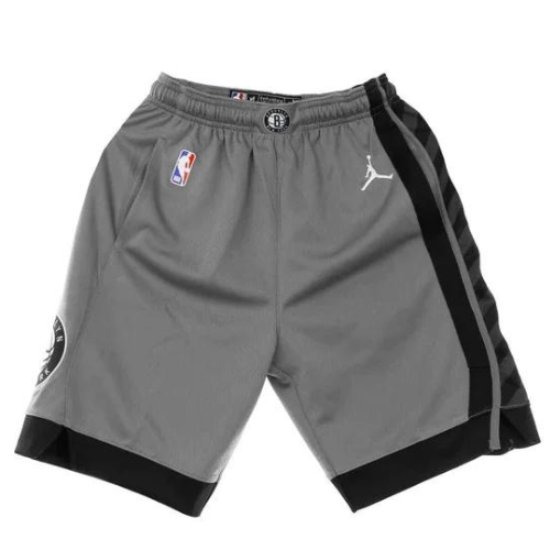 PANTALONCINI NBA BROOKLYN NETS GRIGI 2019/20