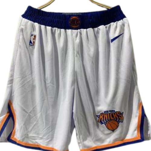 PANTALONCINI NBA NEW YORK KNICKS BIANCHI 2021/22