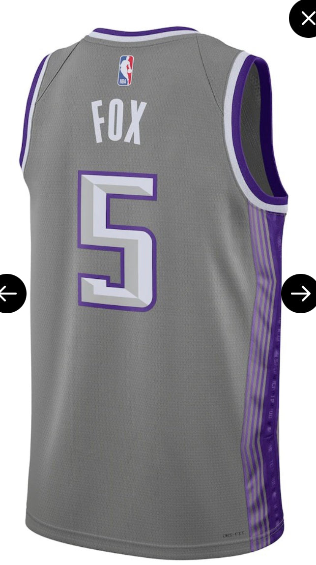 Maglia NBA Sacramento Kings City Edition 2022/23